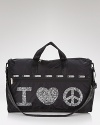 Whether you're tripping it somewhere exotic or running off to the gym, LeSportsac's weekend bag is a chic traveler.