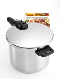 Get your fill of meals made fast! Everything you need to take meals from mediocre to masterpiece with a greener way to cook in your kitchen. Working on all stove-tops, this meal-maker is easy to use with two pressure settings and unique safety system that keeps tabs on pressure. 10-year warranty. Qualifies for Rebate