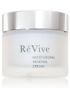 Moisturizing Renewal Cream contains Epidermal Growth Factor to soften the effects of aging and promote oustanding skin quality and clarity. This lightweight facial moisturizer is recommended for nighttime use, after cleansing. 