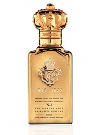 No 1 for Men Perfume Spray. Oriental Ambery. The world's most expensive perfume, created without reference to cost using the finest, rarest, most precious ingredients. Presented in a gold-crowned bottle symbolizing quality and excellence as awarded by Queen Victoria. 1.6 oz.  · Top notes: Bergamot, lime, Sicilian mandarin, cardamon  · Heart: Lily of the valley, rose, jasmine, ylang ylang  · Base: Cedarwood, sandalwood, vetyver, ambery woods 