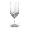 Alana Essence is a classic four-piece stemware suite; contemporary in its clarity and silhouette with just a taste of the venerable Alana diamond cuts at the base of each bowl. The fusion of this classic pattern with today's trends in crystal creates an exciting new stemware entry that will charm both the Waterford loyalist and brides to be. Waterford Crystal proudly announces that Alana Essence is dishwasher safe.