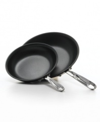 Searching for a long lasting cooking companion? Celebrity chef Emeril Lagasse has crafted this hard-anodized, nonstick skillet to provide superior strength and culinary competence in the kitchen – breakfast, lunch, dinner and beyond. Lifetime warranty.