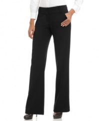 These classic flare-leg trousers from Sequin Hearts will take you effortlessly from work to weekend!