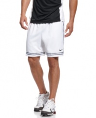 Get the shorts that work just as hard as you do with the sleek Dri-Fit performance technology of these Nike shorts.