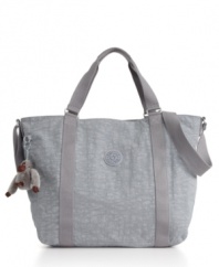 Kipling's latest and generously sized tote goes anywhere and everywhere...to work, the gym, shopping and overnights, too!