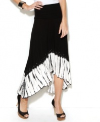Another type of convertible: you can wear INC's tie dyed-hem maxi skirt as a sultry strapless dress too!