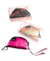 Stash your little stuff in style: this Teen Vogue zip pouch is adorably practical.