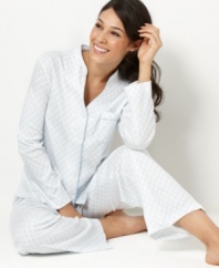 Get swept away to dream land with the super soft cotton of these perfect pajamas by Charter Club.