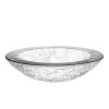 Ingegerd Råman has long been fascinated by the older techniques at Orrefors. Her bowl features icy surfaces, a frost-bitten crystal bowl that becomes an irresistible centerpiece on any table.