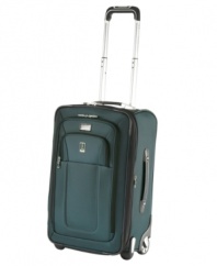Manufactured with the world traveler in mind, the Crew 8 suitcase implements an adjustable-length handle for travelers of all size, Add-A-Bag strap for hands-free carrying of extra bags and reinforced points on the bag so it takes day-to-day wear and tear in stride. Lifetime warranty. Qualifies for Rebate