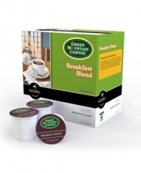 Get the unbelievably fresh flavor of your favorite coffee without the wait! This case of Keurig K Cups holds 108 servings of light, sweet and engaging Breakfast Blend coffee -- the way mornings were meant to be!