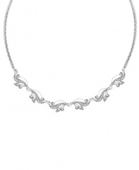 This is a style worth celebrating. The Imperial Anniversary Necklace by 2028 combines an intricate pattern with sparkling Swarovski crystals. Set in silver tone mixed metal. Approximate length: 16 inches + 3-inch extender.