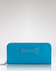 Practical accessories have a place in every it-girl's purse. But in a cool hue, this pebbled wallet from MARC BY MARC JACOBS is almost too chic to keep inside.
