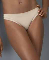 A smooth move to a comfort fit thong. Offering just the right amount of coverage without elastics that often bind and pinch.