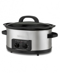 Catch up with life. Welcome home-cooked meals onto your everyday menu without spending more time in the kitchen. Add ingredients to the ceramic crock, pick the setting and the time and come home to something spectacular. 1-year limited warranty. Model WSC650.