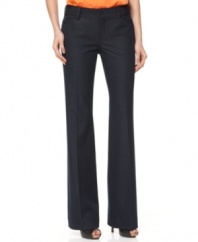 In a wide leg style, these T Tahari trousers are perfect for a polished, professional look!
