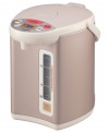 Four quick-set temperatures and a reboil button bring operating ease to the Zojirushi water boiler, while the steam-save function automatically reduces the power right before the water hits its boiling point so that there's minimum steam and no chance of getting burned. 1-year limited warranty. Model CD-WBC30.