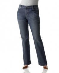 Levi's 590 plus size jeans offer classic good looks and true comfort.