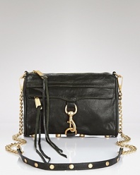 It many be mini, but Rebecca Minkoff's color-pop leather crossbody is prime for day-to-night endeavors. Wear it over the shoulder or tuck it under your arm after-hours.