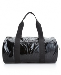 The modern duffle by LeSportsac works as a casual purse, gym bag, and more!