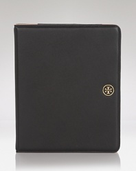 Get down to business with this Saffiano leather tablet case from Tory Burch, sure to be your prettiest new partner.