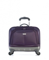 You'll have a soft spot for this rugged-yet-lightweight hybrid luggage from Ricardo. By combining rigid hardside protection with the versatility of flexible exterior pockets, you'll pack easy and travel tough. A full-featured interior provides all the amenities and plenty of room for your bring-aboard essentials. Limited lifetime warranty.