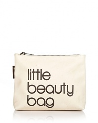 Carry your beauty essentials in true Bloomingdale's style with our Little Beauty Bag.