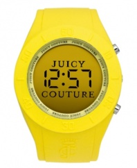 Wrapped in golden shine, this Sport Couture watch from Juicy Couture is as energized as it is sporty.