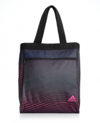 A perfectly portable gym bag is essential for any workout enthusiast. Just throw in your clothes, towel and shoes and you're out the door with this no-fuss bag by Adidas.