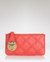 In quilted black leather, this pouch from Marc Jacobs is perfectly key.