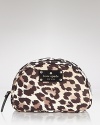 Get spotted with this printed beauty bag from kate spade new york. Crafted of durable nylon and perfectly sized for your cosmetics, it's practically wild.