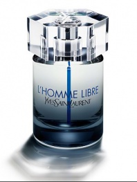 Break free with L'Homme Libre. Top notes of basil and violet leaf enhanced by sharp spicy notes of nutmeg and pink pepper create a burst of freshness while deep woody vetiver and patchouli notes enriched with warm tones of leather create a trail of masculine sensuality. 6.6 oz.