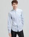 A classic shirt for the modern man, courtesy of the brand that's practiced in timeless wearability. From Burberry.