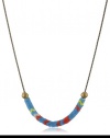Vanessa Mooney Vintage African Glass Slider Necklace