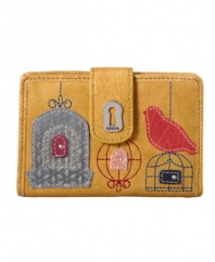 Keep your change and cash in stylish order with the Ruby tab multifunction wallet. Choose from different hippie-chic designs.