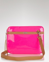 We love Rebecca Minkoff's bold, trend-right accessories, and this neon laptop case is a perfect example of the look. Use it to upgrade your style status.