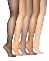 Slip on these beautiful, comfy sheers with a silky feel, by Silk Reflections.