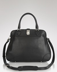 This soft leather satchel from Marc Jacobs is a style resolution worth keeping. It features a ladylike shape and hardware, adding polish to a cool girl's purse portfolio.
