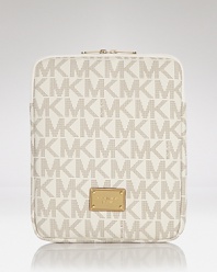 Show your label love while you browse the web with this logo-splashed iPad case from MICHAEL Michael Kors.