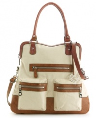 The Metro purse by Style&co. shows off its versatility. Carry it as a satchel, or sling it on crossbody style.