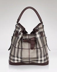 Paired with your workday LBD or weekend denim, Burberry's belted hobo exudes effortless chic.