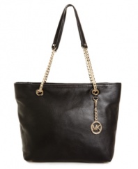 Gleaming with goldtone hardware in 3 colors or glazed python, this chic Venus leather tote from MICHAEL Michael Kors offers classic elegance in all its effortlessness.