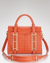 Polish off daytime accessorizing with this leather satchel from Botkier. Its shape is classic, while its hardware is on-trend, so carry it to perfect new season style.