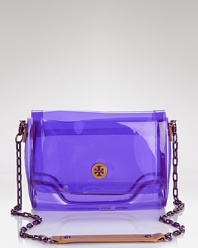 This season's palette is bold, so brighten up your look with this playful purple crossbody bag from Tory Burch. Clearly, it's covetable.