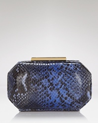 Take a shine to statement soiree style with this clutch from Badgley Mischka. Ideally sized for the gloss and gadget, it's destined to be your new party favorite.