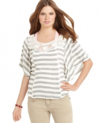 Casual meets comfy with this striped top from Jolt. It's time to stock up on weekend-wear that never goes out of style.