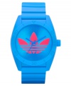 Look fresh this summer with the vibrant color combo on this retro watch from adidas.