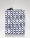 Pay attention to the fine print with this iPad case from DIANE von FURSTENBERG. Splashed with a vintage pattern, it's a covet-worthy gadget mate.
