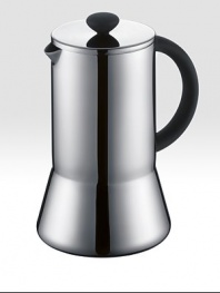 The simple, clean conic design positions this versatile design as a timeless classic. A double wall of durable stainless steel keeps coffee hot longer while the 3-part plus and mesh filter allows for a premium extraction of coffee's aromatic oils and subtle flavors.8-cup/34-oz. capacityStainless-steel frame with ergonomic handle8.5 X 6.5Dishwasher safeImported