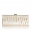 Effortless elegance is what this Style&co. clutch is all about. Pretty pleating and a soft satin grace this bag for a perfectly polished look.
